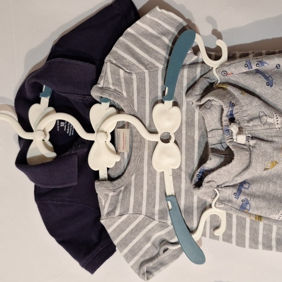 Baby Boy Fall Winter Outfits 18-24M Lot Hanna Andersson, Carter's, Polos - Picture 2 of 11